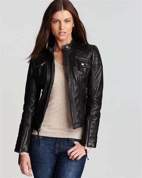 michael kors leather jacket price|michael kors lightweight jacket women's.